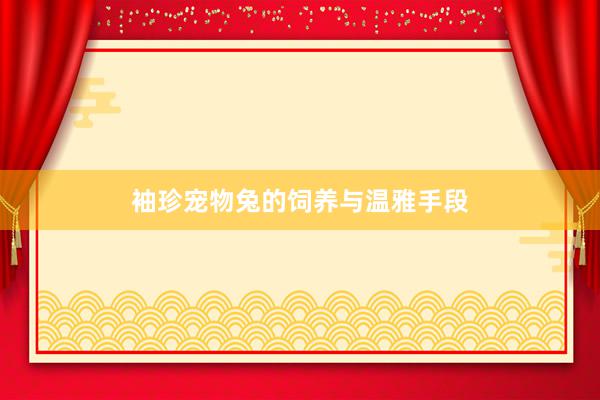 袖珍宠物兔的饲养与温雅手段